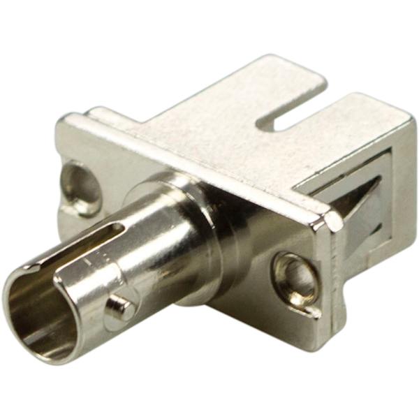 Fiber coupler snap-in, 1xSC-ST, Mutlimode, simplex, metal