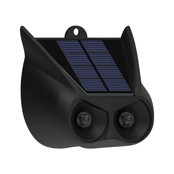 Solar Alarm Blinkande Avskräckare (2-Pack) - Solcellsdriven Säkerhetsblixtljus