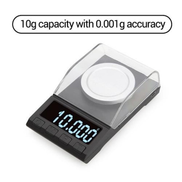 INF USB-driven kaffevåg, digitalvåg, fickvåg 100g/0.001g 100g/0.001g