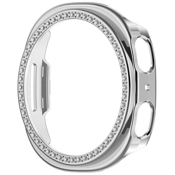 Tyylikäs kotelo Samsung Galaxy Watch8 40mm:lle Hopea