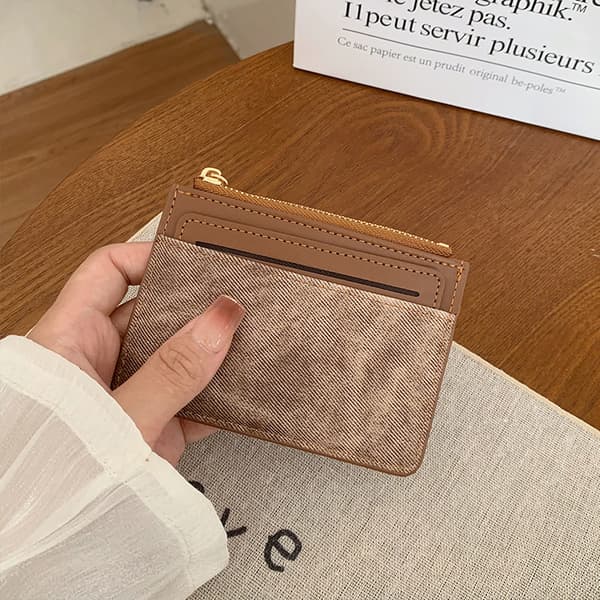 Ny kort pung til kvinder Brown Brown