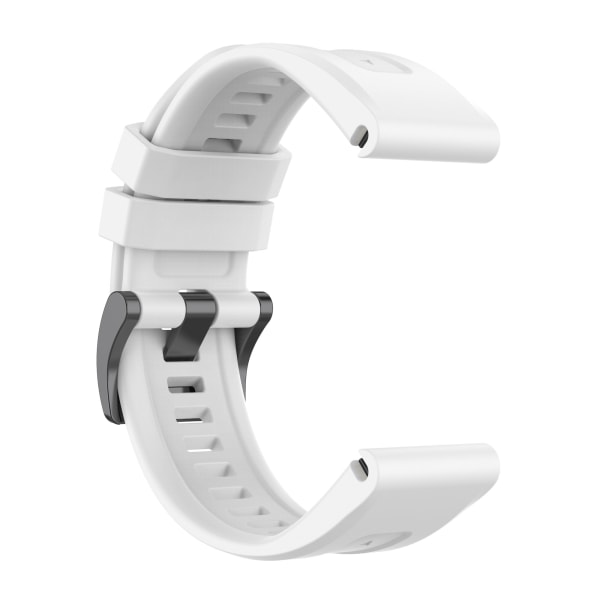 Silikon klockarmband till Garmin Fenix 7S 20mm Vit