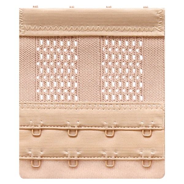 2-pack BH-förlängare, Elastiska BH-bandförlängare Beige