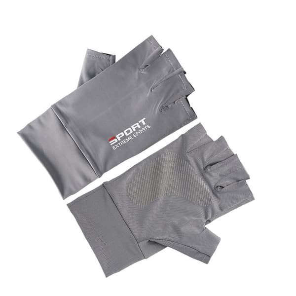 Half Finger kalastushanskat Grey Grey