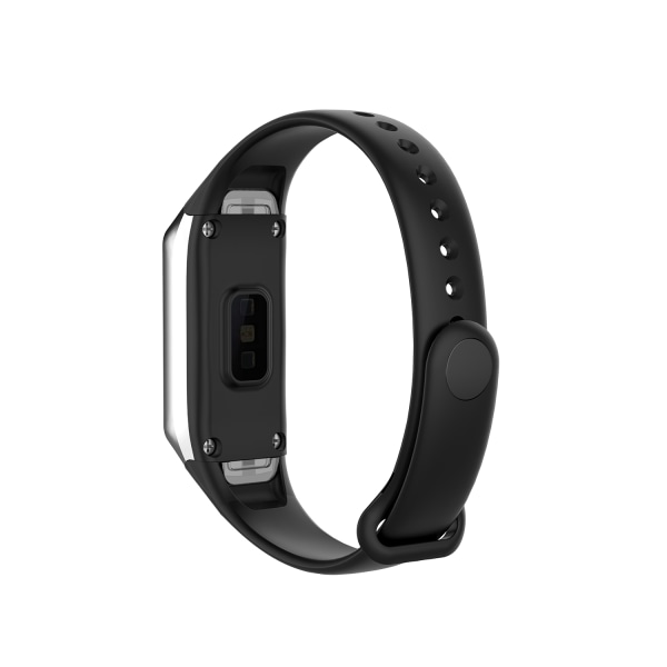 Kellon hihna silikonia Samsung Galaxy Fit SM-R370 Musta