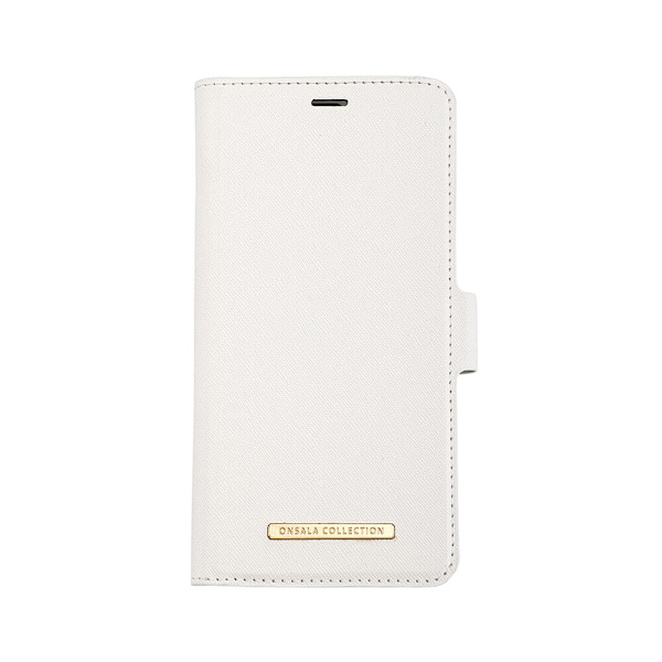 ONSALA Mobilfodral Saffiano White - iPhone 11 Pro Max