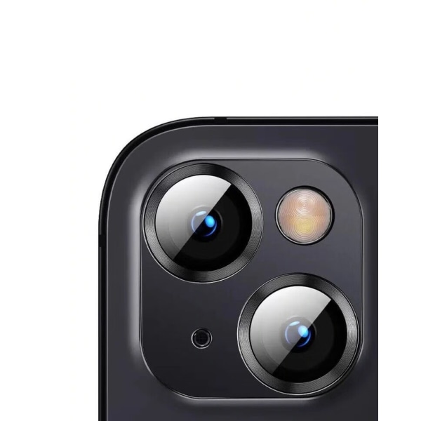 Linsskydd för telefonkamera med hög klarhet mot fingeravtryck 2- Svart 1,6x0,02 cm
