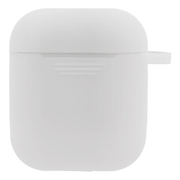 Silikonskal för AirPods 1/2, nyckelringshål, greppvänlig