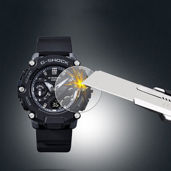 Karkaistu lasi näytönsuoja älykellolle (2 kpl) Casio S2200