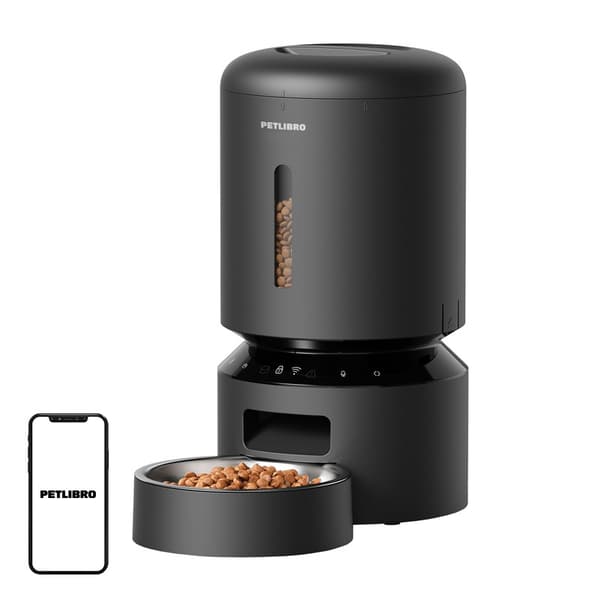 Petlibro foderautomat för spannmålsmagasin, WiFi, 5L (svart)