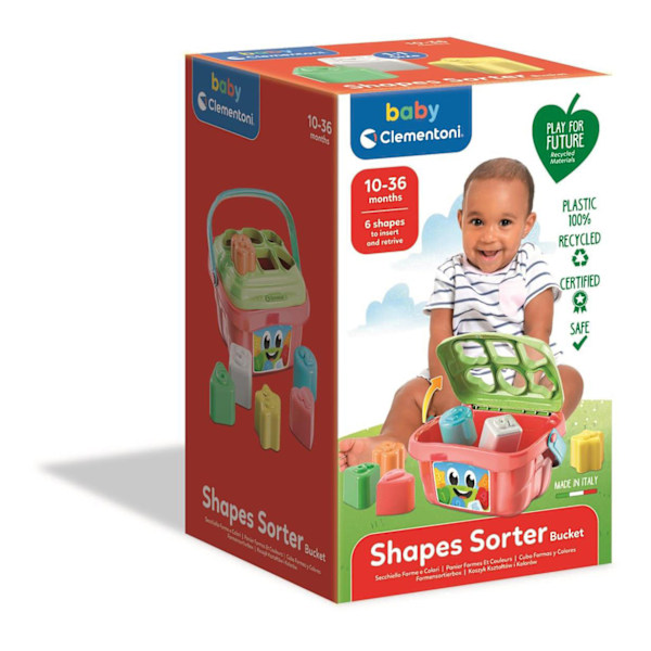 Shape Sorter Bucket (100% Recycled)