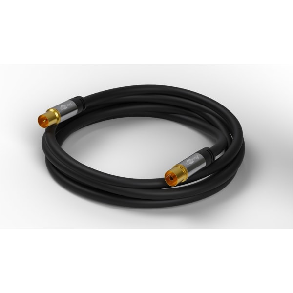 TV-antennkabel (135 dB), 4x skärmad