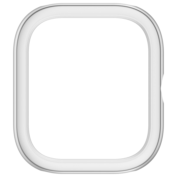 Skyddande PC-skal för Redmi Watch 5 & Watch 4 Silver