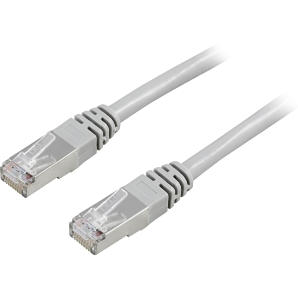 F/UTP Cat5e patch cable, 10m, 100MHz, grey