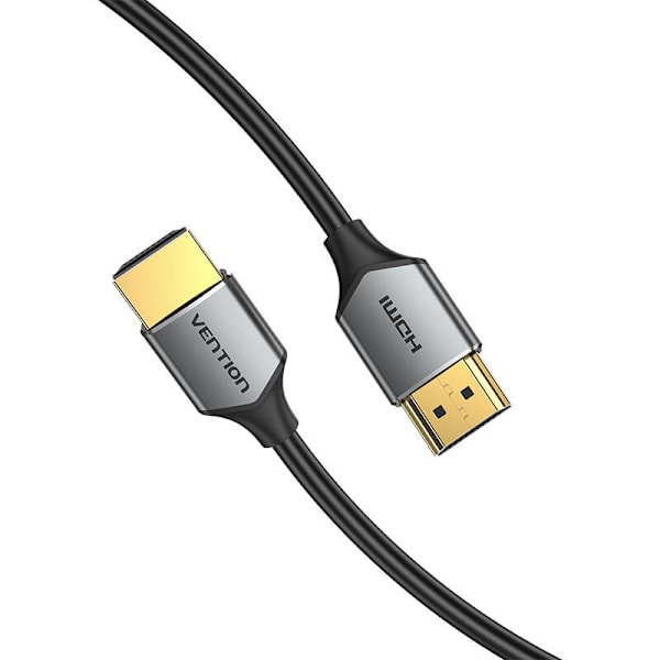 Ultratynd HDMI-kabelventil ALEHG 1,5m 4K 60Hz (grå)