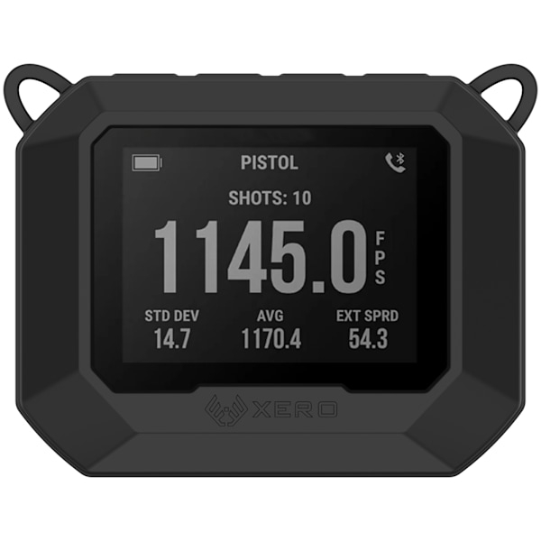 Silikone beskyttelsesetui til Garmin Xero C1 PRO Sort