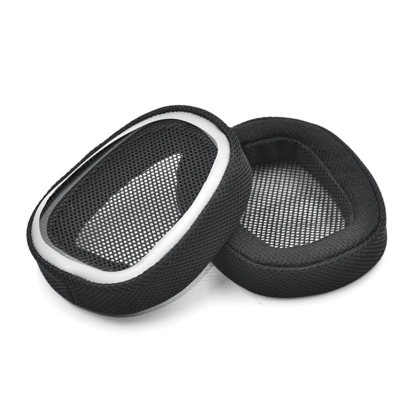 2-pack Mesh öronkuddar för Logitech G433 G Pro Svart