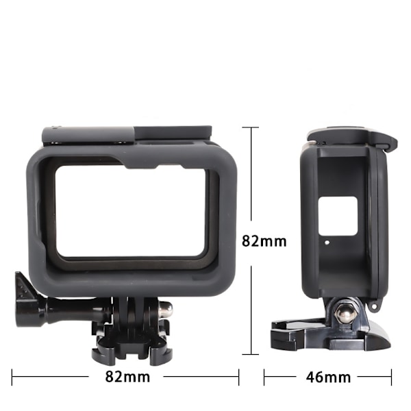 Beskyttelsesetui til GoPro Hero 9/10 actionkamera Sort
