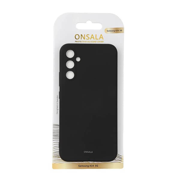Mobilskal Silikon Black - Samsung Galaxy A34 5G