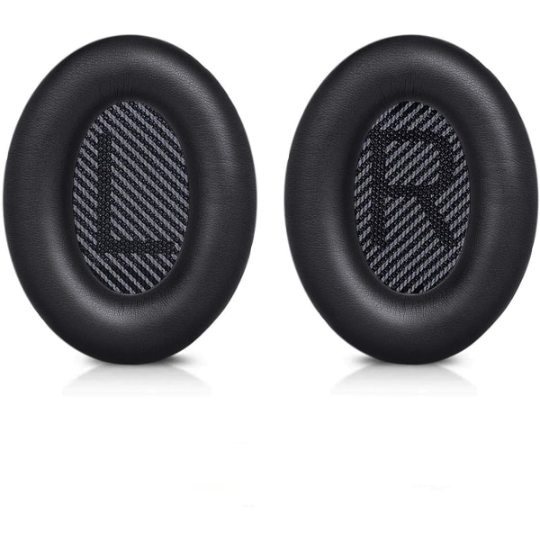 INF Korvatyynyt Bose QC35 I/II, QC25, QC15, QC 2 AE 2, AE 2i, AE 2w, SoundTrue, SoundLink Musta