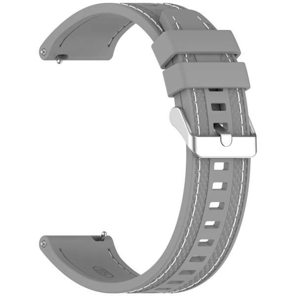 Silikonarmband för bilsömmar för Xiaomi Watch S4 & Huawei GT5 Grå