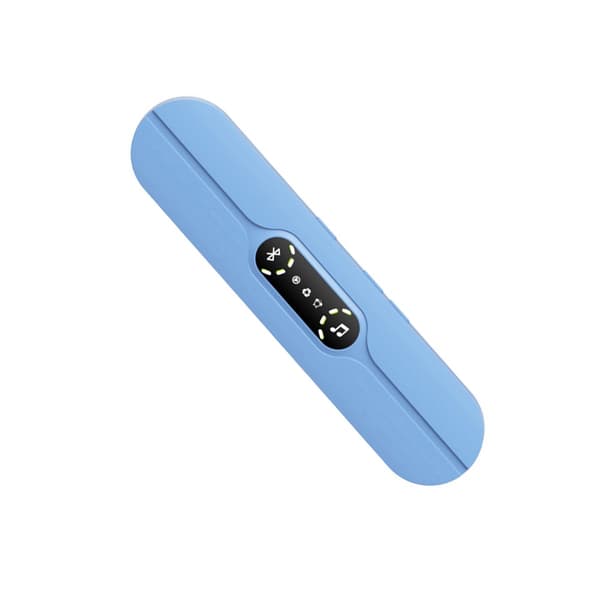 Trådløs 5.4 Bluetooth knogleledningsmusikboks søvnlydmaskine med timer, hvid støj og TF-kortunderstøttelse Blue Blue