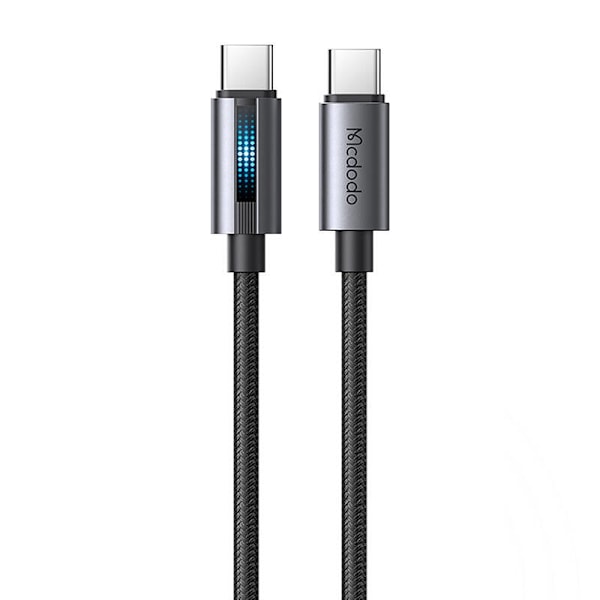 Mcdodo CA-5740 USB-C–USB-C-kaapeli, 100 W 1,2 m (musta)