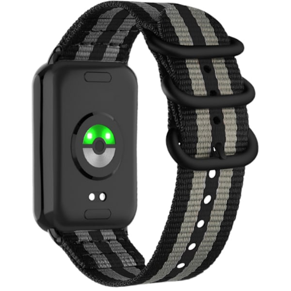 Xiaomi Mi Band 8 Pro Nylon urrem Sort+grå