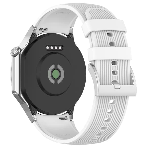 Silikone urrem til Oppo Watch X2, Oneplus Watch3 White White