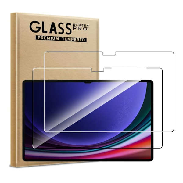 2-pakkainen karkaistu lasi näytönsuoja Samsung Galaxy Tab -puhelimelle Samsung TAB S10+