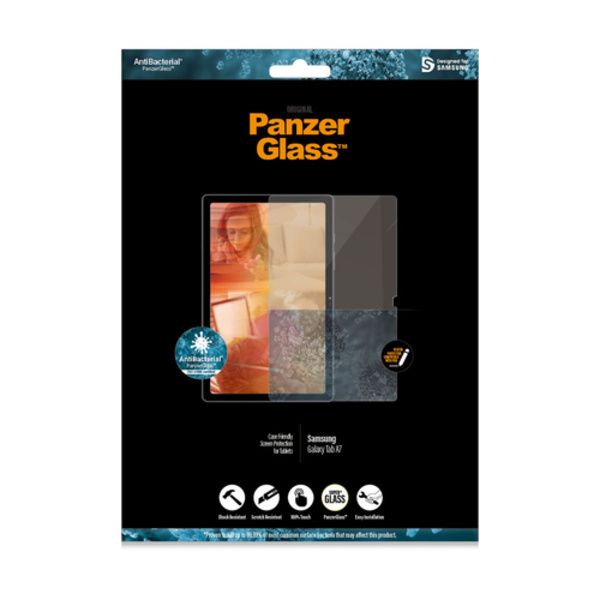 PanzerGlass 7244, Genomskinligt skärmskydd, Härdat glas, Polyetentereftalat (P