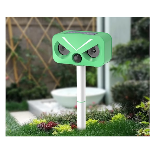 Soldriven gnagare repeller