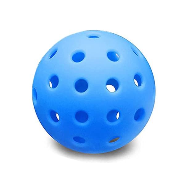 40-håls pickleballs för utomhusträning 4-pack Blue Blue