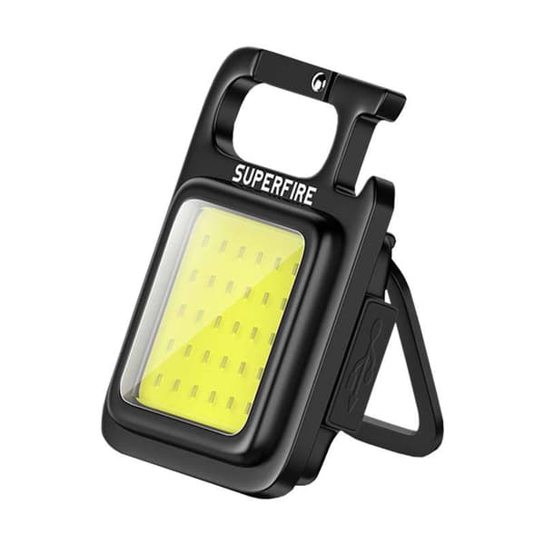 Superfire MX16 -taskulamppu, 600 lm, 500 mAh, USB-C