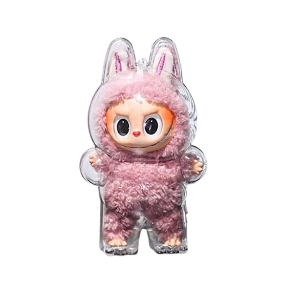 Klart skyddsfodral för LABUBU Generation 1-figurer