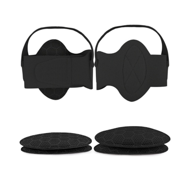 Arch Support innersulor för platta fötter Svart