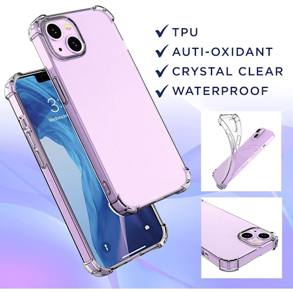 iPhone 13 mobil cover TPU Transparent