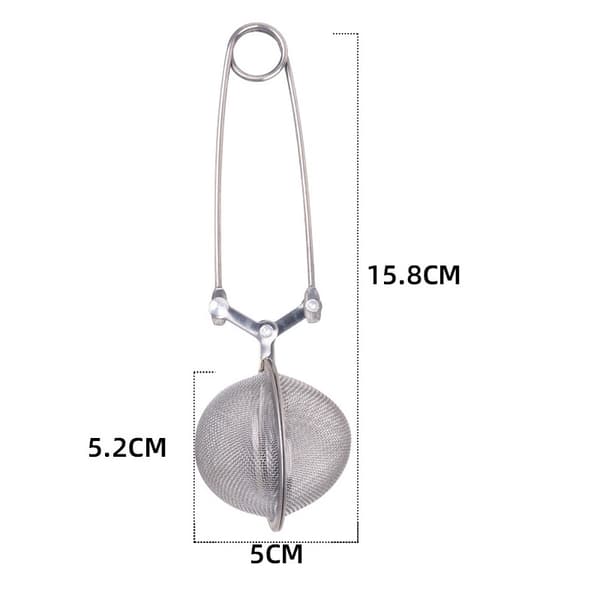 Rustfrit stål te si sæt - 4,5 cm & 5 cm te infusers til løs te