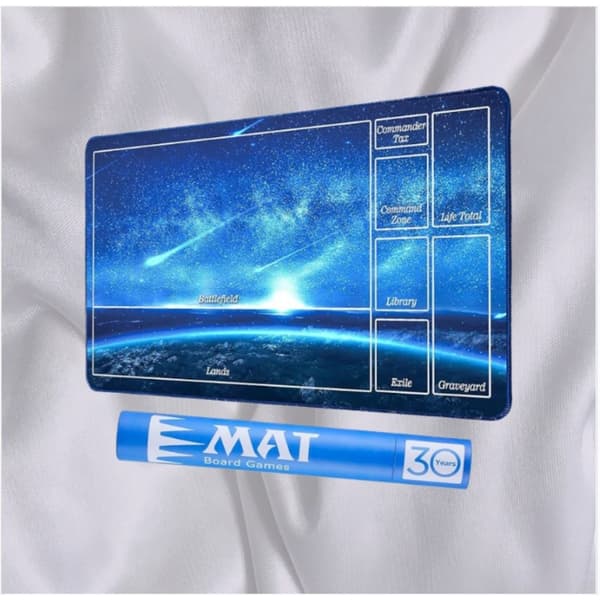 Sort Magic The Gathering Yu-Gi-Oh Kortspilsmåtte - 350x600x3mm