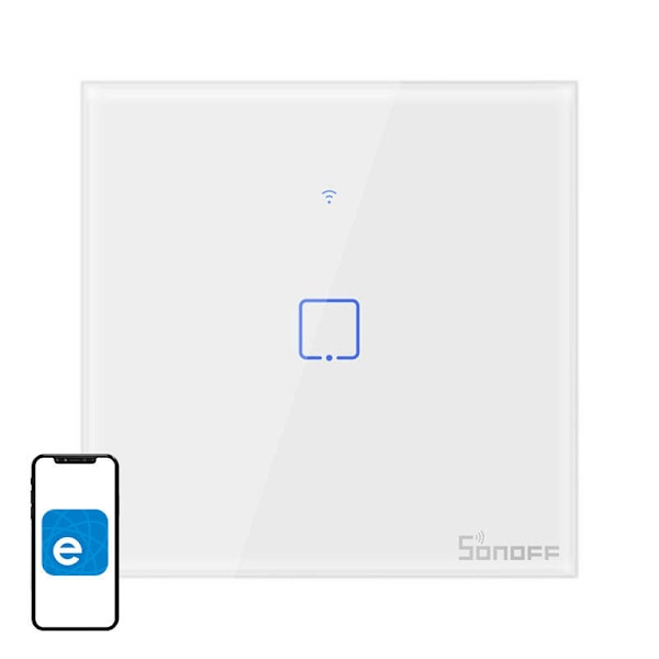 Smart Switch WiFi Sonoff T0 EU TX (1-kanal)