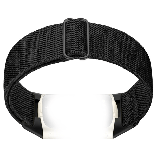 Nylon urrem til Fitbit Charge 5/6 Black Black