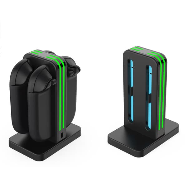 SWITCH2 JOY-CON LADESTATION: OPLAD OP TIL FIRE CONTROLLERE SAMTIDIG MED LED-INDIKATOR