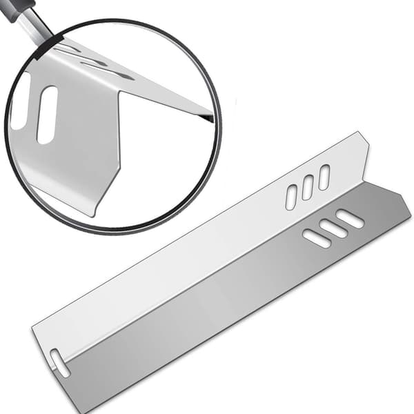 4-pack grillvärmeplattor för Dyna-Glo, Uniflame, bakgårdsgrill - silver