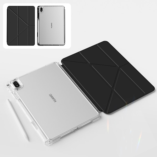 Luksus Y-Fold Stand Case til Tablet - Sort Model 7