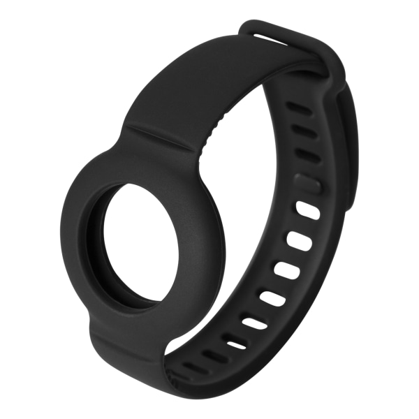 Apple AirTag silicone wristband, black