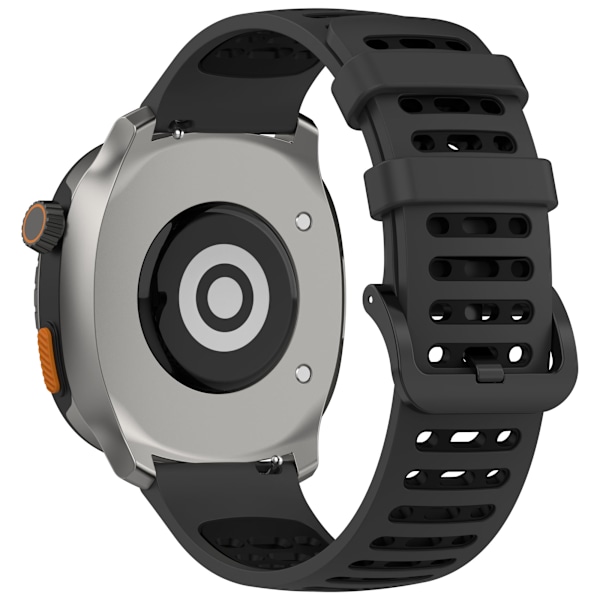 Silikone rem til Xiaomi Watch S4/Keep Watch Pilot 1 Sort+grå