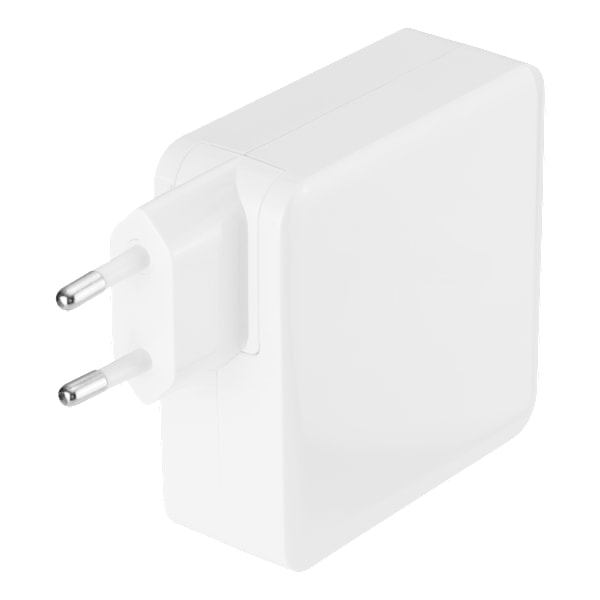 USB-C PD wall charger, 65 W, white