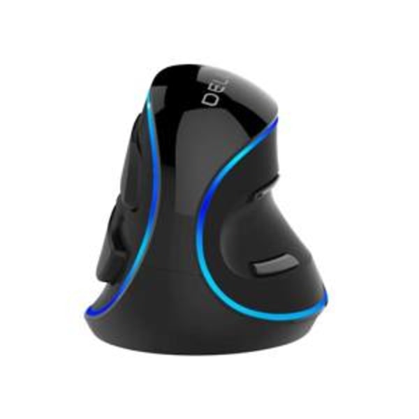Kablet lodret mus Delux M618PU (A825) 7200DPI Sort