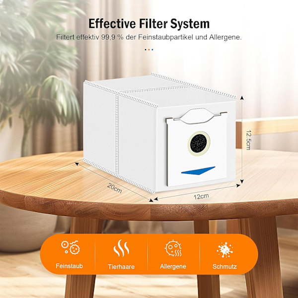Ecovacs Deebot N30 Pro Omni Dammsugarpåsar (10-pack)