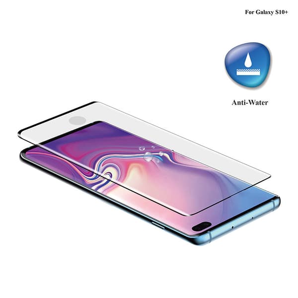 Samsung Galaxy S10 Plus Läpinäkyvä Karkaistu Lasinen Näytönsuoja